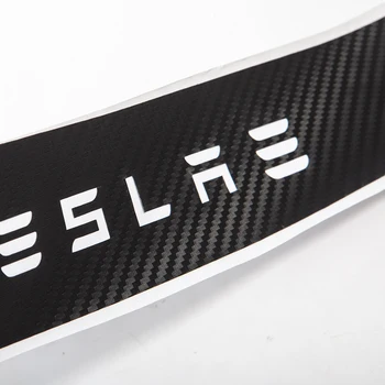 Model3 Automobilių Stabdžių Žibintai Automobilio Lipdukas, Skirtas Tesla Model 3 2021 Priedai Anglies pluošto stiliaus Lipdukas Modelis 3 Tesla Model Trys S X