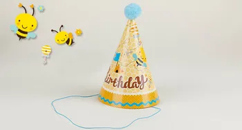 Happy Birthday Party Spalvinga Skrybėlės Dot Animacinių Filmų Baby Girl Berniuko Knyga Skrybėlę Suaugusiems Vaikams Vestuvių Dekoravimo, Kūdikių Dušas
