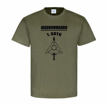 T-Shirt Homme 2019 Naujas Spausdinti Marškinėliai Vyrams trumpomis Rankovėmis Karšto Jagdkommando 1 Sotg Vyrų Marškinėliai Puikus Kokybės Juokingas Žmogus Medvilnės