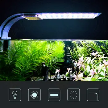 Super Ryškus LED Akvariumo Apšvietimas LED Augalams Augti Šviesos 10W Vandens Gėlo vandens Žibintai Vandeniui Įrašą Lempa Už Žuvų Bakas