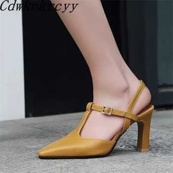 Vasarą Naujas modelis mados Paprastumas aukštakulnį Moterų sandalai juoda Mėlyna žalia geltona Smėlio paplūdimio Moterų sandalai dydis 34-46