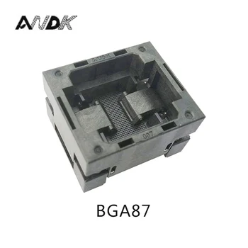 BGA87 ATIDARYKITE VIRŠŲ įrašyti į lizdą pikis 0,8 mm IC dydis 7*10mm BGA87(7*10)-0.8-TP01NT BGA87 VFBGA87 dega programuotojas lizdas