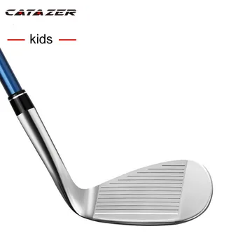 Catazer 3~12 Metų Amžiaus Vaikų Golfo Berniukas Golf 7 Geležies Klubą R Lygį Dešiniarankiams Mergina Pleištai 56 Smėlio Klubas Nerūdijančio Plieno Galvos 56