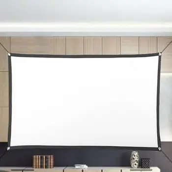 Projektorius Paprastas Lankstymo Ekrano Nešiojamieji Namo Lauko Office 3d HD Projektorių Ekrano Projekcijos Ekrano Namų Kino Filmo Ekrano