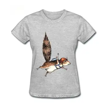 Skydiver Voverė motinos Hipster marškinėliai 2019 m. Vasaros Cool T-Shirt Užsakymą Medvilnės, trumpomis rankovėmis įgulos kaklo moterų TShirts