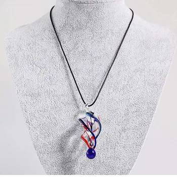 Kūrybiškumo Twist Spiralės Stiliaus Pakabukas Karoliai Moterims Unikalus Glazūra Papuošalų Rinkiniai Moterų 18
