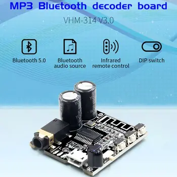 VHM-314 V3.0 MP3 Bluetooth Imtuvas Valdybos Garso Priėmimas Dekoderis Valdybos Modulis su IR Nuotolinio Valdymo Aukštos Kokybės ir visiškai Naujas