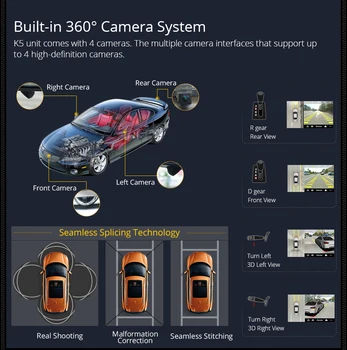 Ownice 360 Panorama 6Core Android 7.1 Car DVD GPS ForNissan X-Trail xtrail X Takas 3 T32 Qashqai 2 J11 - 2018 GPS Automobilių Vadovas