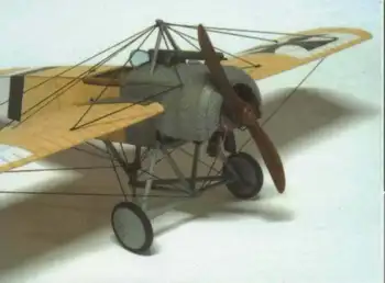I pasaulinio Karo vokiečių Fokker EII Kovotojas Modelis Derliaus Lėktuvas, Popieriniai, Rankų darbo 3D, Popieriniai, Vaikų, Suaugusiųjų Švietimo Žaislai