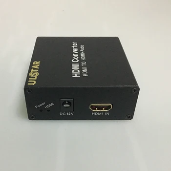 ULSTAR HDMI į HDMI+AUDIO Video Converter Dekoderis Adapteris Pašalinti HDCP RAKTAS Susitarimo Garso Separatorius