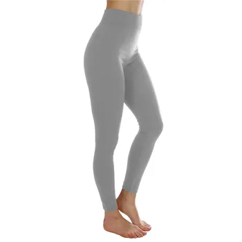 Mados Moterų Aukšto Juosmens Fitneso Antblauzdžiai Kelnės Kelnės Bodycon Slim Stretch Treniruotės Push Up Kelnės Kietas Kelnės, Antblauzdžiai 2019