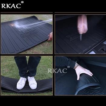 RKAC Guminiai kilimėliai, automobilių kamieno kilimėliai užsakymą tinka Haval M6 2017 - 2018 automobilio galinio krovinių įkrovos linijinės auto organizatorius, automobilių reikmenys