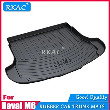 RKAC Guminiai kilimėliai, automobilių kamieno kilimėliai užsakymą tinka Haval M6 2017 - 2018 automobilio galinio krovinių įkrovos linijinės auto organizatorius, automobilių reikmenys