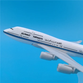 16CM 1:400 747 B747 lėktuvus Kuveitas Airways 