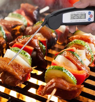 Virtuvės Termometras Maisto GRILIS Turkija Elektroninių Kepimo Termometras Zondas Mėsos Vandens, Pieno, Mėsos Termometras, Virtuvės Įrankiai