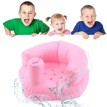 Daugiafunkcinis Baby Vaikų Pripučiami Vonios kambarys, Sofa-PVC Pripučiamos Sėdynės Sužinoti, Vakarienė Kėdė Nešiojamų Vonios Išmatose Kūdikiams