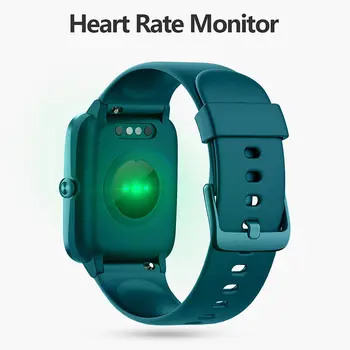 Smart žiūrėti 1.3 colių full touch screen, didelis ekranas, fitness tracker ir širdies ritmo monitorius pedometer vyrams ir moterims