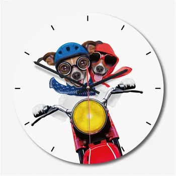 Mediniai Kūrybos Morden Sieninis Laikrodis Stilingas Animacinių Filmų Sieninis Laikrodis Vaizdo Laikrodis Namų Dekoro