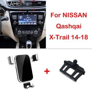 Automobilinis Telefono Laikiklis Nissan Qashqai J11 m. m. 2016 M. 2017 m. 2018 m Interjero Laikiklis Oro Angos GPS 360 Laipsnių Sukimosi Kalno Stovi