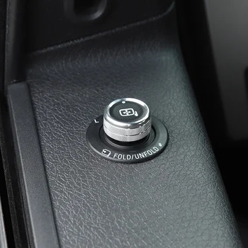 Automobilio galinio vaizdo Veidrodis, Kontrolės Reguliavimo Jungiklį Apdailos Žiedas Padengti Aliuminio Reikmenys Ford Mustang (2009-2013 m.)