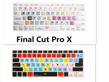 A1278 Final Cut Pro X Sparčiųjų klavišų Klaviatūra Ekrano Dangtelis Macbook A1278 