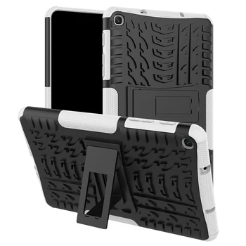 Tablet Case For Samsung Galaxy Tab 8.0 2019 Stovėti Padengti Tab SM-už p200 SM-P205 8.0 Atveju 2 in 1 patikima Hibridinį Silicio Dangtis