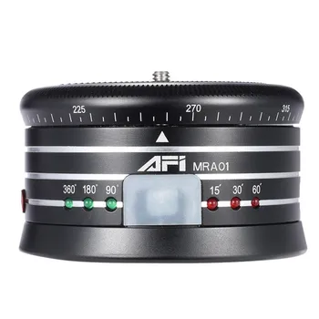 AFI MRA01 Mini Profesinę Trikojo Galvą 360 Laipsnių Elektrinis Panorama Kamuolys Vadovas GoPro Kamera Smartphone SLR DHL