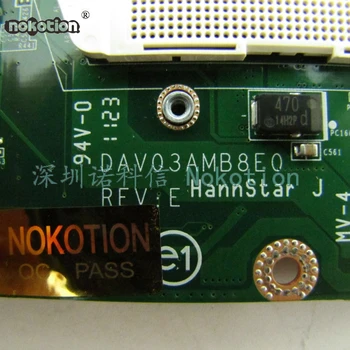 NOKOTION KN-01TN63 01TN63 1TN63 nešiojamojo kompiuterio motininė plokštė, Skirta Vostro 3750 GT525M HM67 DDR3 DAV03AMB8E0 Mainboard visą darbai
