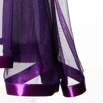 KARŠTA! Naujas 2018 Nėrinių Akių Moterims Seksualus apatinis Trikotažas Violetinė Gėlių Nėrinių Lapeliai Giliai V-kaklo Perspektyvos Lankas Diržas Pižama