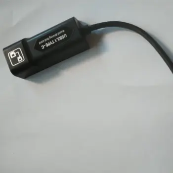 USB3.1Type-C Ethernet Adapteris Gigabit Tinklo Adapteris, Tinklo Kortelę, RJ45 Tinklo Kabelis Sąsaja Variniai Gigabit Ethernet