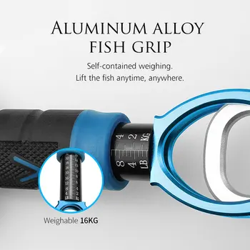Naujų spalvų Daugiafunkcinis Aliuminio Žvejybos Replės rinkinys su žvejybos lūpų rankena Svoris Masto & Žvejybos replės Reikmenys