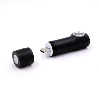 Kry XPE LED Žibintai 4Mode Žibintai USB Žibintuvėlis Kempingas Medžioklės Žibintas Fakelas Žibintų Šviesos su Uodega magnetas Baterija