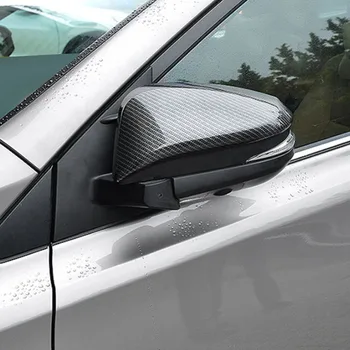 Automobilio Anglies Pluošto galinio vaizdo Veidrodžio Rėmo Dangtis Apsaugos Toyota RAV4-2018 m.