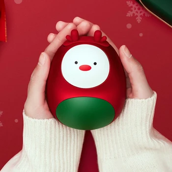 Nešiojamas Šildytuvas Nešiojamų Žiemos Šildytuvas USB Įkrovimo Mielas Kalėdų
