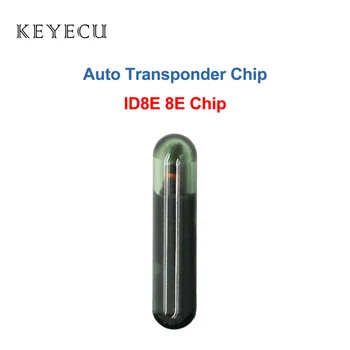 Keyecu Tuščią ID8E 8E Chip Stiklo Auto Atsakiklis Immbolizer Mikroschemą 