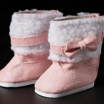 18 colių Merginos batai batai 43cm baby kūdikių reikmenys Chirstmas žiemos batai