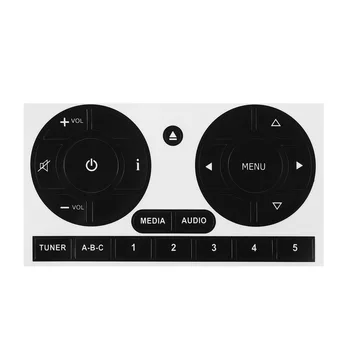 Rinkinį Automobilių Media Audio Radijas Stereo Mygtuką Remontas Lipdukai Lipdukai Remonto Lipdukas, Skirtas 