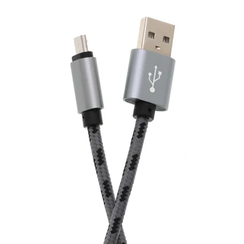 3M Micro USB Kabelis Nailono Tinklelio Didelės Spartos USB Micro USB Įkrovimo Kabelius, Android Įkroviklio Laidą 