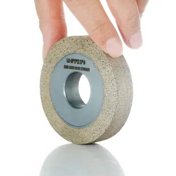 Metalo obligacijų deimantų šlifavimo ratas plokščios formos šlifavimo rato stiklo