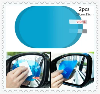 Automobilio galinio vaizdo veidrodis nano vandeniui membrana anti-rūko aiškią viziją Renault Smėlio-iki Ondelios Thalia Nepta Altica Z17