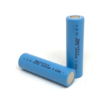 10vnt/daug MasterFire 18650), 3,7 V 2600mAh 9.62 Wh Ličio Baterija, Įkraunamas Baterijas Fotoblykstės Fakelas