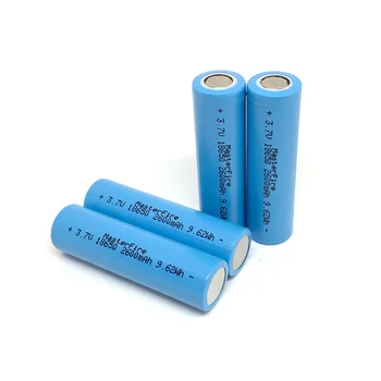 10vnt/daug MasterFire 18650), 3,7 V 2600mAh 9.62 Wh Ličio Baterija, Įkraunamas Baterijas Fotoblykstės Fakelas
