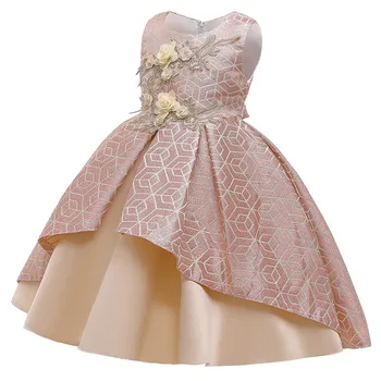 Mergaičių Suknelės 2020 Mados Princesė Vestuvių Suknelė Suknelės Gėlių Dizaino, Vaikams, Suknelės Mergaitėms Vestido Dėvėti Drabužiai Vaikams