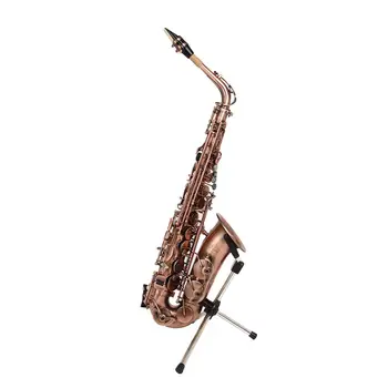 Flanger LD-126 Alto Saksofonas Muzikos Universalus Sax Turėtojas, Sulankstomas Saksofonas Laikiklis Reguliuojamas Stovas Priemonių Priedai
