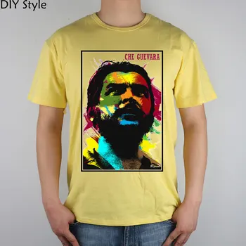 Che guevara Grafiti meno 2016 t-marškinėliai trumpomis rankovėmis aukštos kokybės Mados Prekės ženklo marškinėliai vyrams