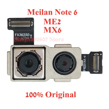 Originalus Galinio vaizdo Kamera Modulis Meizu Meilan E2 X6 MX6 ME2 6 Pastaba Note6 Galinio vaizdo Kameros Jungtis, Flex kabelis Pakeitimo
