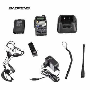 BaoFeng UV-5RA+ Plius kumpis radijo stotele Dual Band Dispaly Stanbby 5W LCD Interphone 