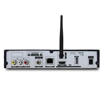 Palydovinis Imtuvas FONESTAR RDS-584WHD USB 2.0 Wifi / Ethernet Juoda