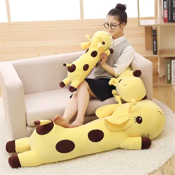 Gyvūnų Žirafa Pliušinis Žaislas Juokinga Žirafa Įdaryti Kawaii Pagalvės Naujovė Karšto Pardavimo Plushie Mielas Vaikams Minkštas Žaislas Dovana 2021 Dropship