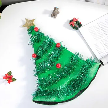 Kalėdų Medžio Skrybėlės Kūrybos Elf Šiaudų Skrybėlę Šalies Bžūp Uzpost Atostogų Embellishment Kūrybos Suaugusiųjų Pristatyti Naujųjų Metų Prekes